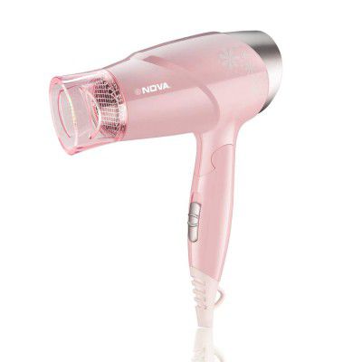 Nova NHP 8202 Premium 1400 Watts Hot and Cold Foldable Hair Dryer