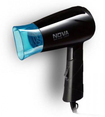 NOVA NHP 8100/05 Hair Dryer (1200 W, Black, Blue)