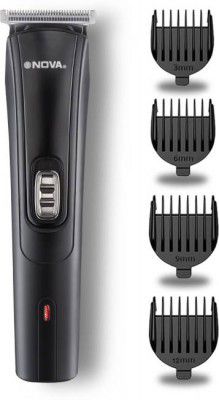 NOVA NHT 1039 USB Trimmer 45 min Runtime 4 Length Settings (Black)