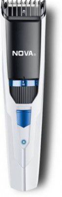 NOVA NHT 1056 Trimmer 180 min Runtime 40 Length Settings (White, Blue)