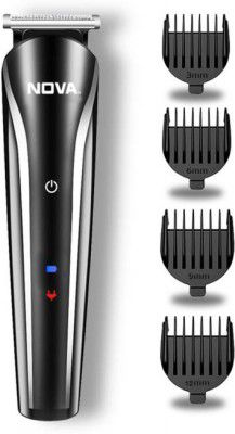 NOVA NHT 1073-00 USB Trimmer 60 min Runtime 4 Length Settings  (Black, Grey)