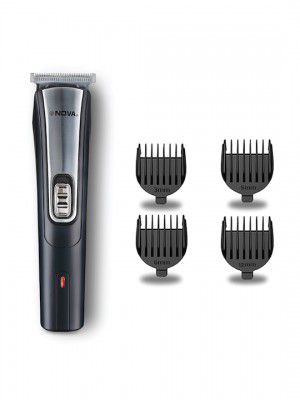 NOVANHT 1041 USB Trimmer with 60 Min Runtime & 5-Length Settings - Black