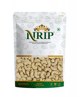 NRIP Cashew Nut Whole (Kaju) 200 Gm