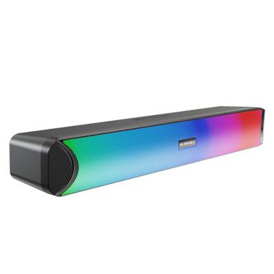 Nu Republic Party Box 200 Bluetooth Soundbar with X-Bass Technology, Bluetooth 5.3v (Black, 2.0 Channel)