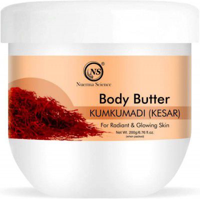 Nuerma Science Kumkumadi ( Kesar ) Body Butter For Intense Moisturization and Radiant Skin Glow  (200 g)