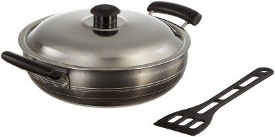 Nutrafeel Non-Stick Aluminium Deep-Fry Kadai  