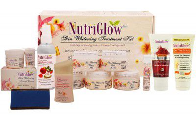 NutriGlow Facial Kit | All Skin Types|with Free Head Band | Pack of 7