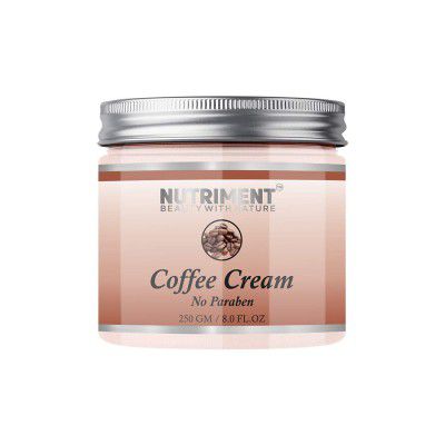 Nutriment Coffee Cream for Moisturizing Glowing Skin Paraben Free 250gram