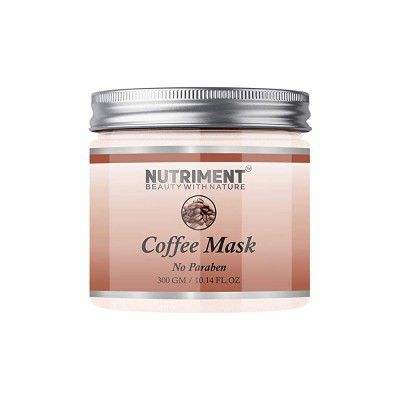 Nutriment Coffee Mask for Hydrating Skin Removing Oil and Improves Pores Paraben Free 300gram Suitable for all Skin Types