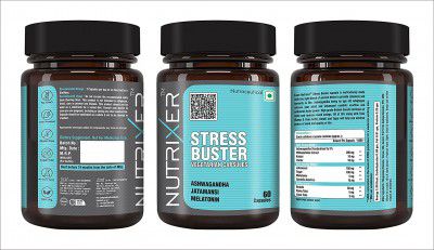 Nutrixer stress busters capsules, 60 vegetarian capsules