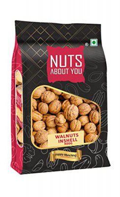 Nuts About You WALNUT Inshell, 400 g | Jumbo Size | 100% Natural | Premium | Akhrot Sabut