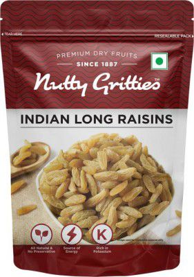 Nutty Gritties Indian Long Green Raisins (200 g)