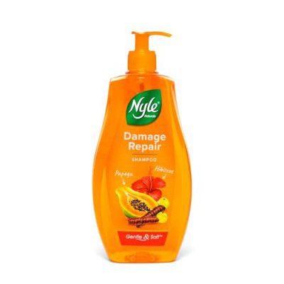 Nyle Naturals Soft & Shiny Shampoo | For Soft Hair | Apple Cider Vinegar and Argan Oil, 1L…