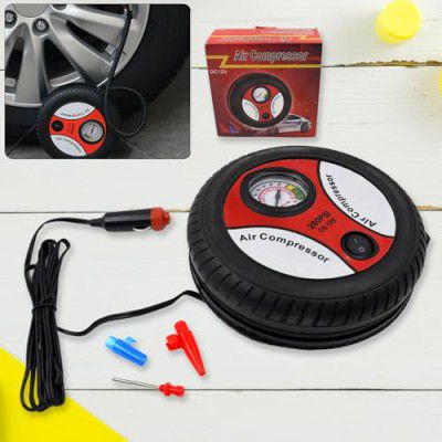 Oblivion 12V Car and Bike Tyre Inflator – Portable Compact Air Compressor