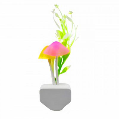 Oblivion Magic Flower Shape LED Night Color Changing Lamp with Automatic On/Off Smart Sensor for Home/Bedroom