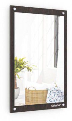 Odestar Odestar DT Dressing Wall Hanging Mirror for Living Room Bedroom Wall Mounted Engineered Wood Dressing Table  (Finish Color - , WENGE, DIY(Do-It-Yourself))