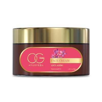 OG BEAUTY AYURVEDA Anti Aging Kumkumadi Oil Face Cream 50 GM