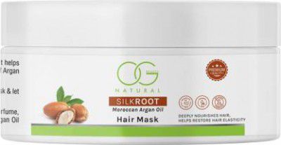 OG BEAUTY NATURAL SKINROOT MOROCCAN ARGAN OIL HAIR MASK  (200 g)