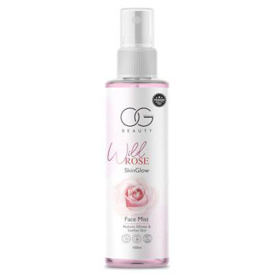 OG BEAUTY Wild Rose SkinGlow Face Mist - Illuminating Facial Spray, 100 ML for Glowing Skin