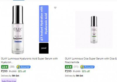 Olay Beauty And Grooming Upto 85% Off