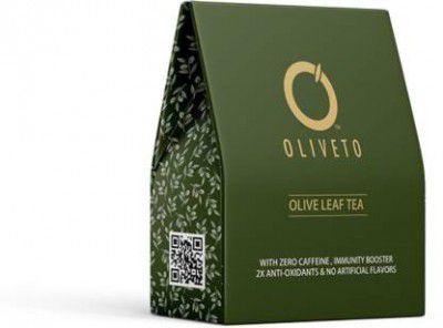 OLIVETO Amzing Olive Tea Trial Pack with All Variants Lemon, Tulsi, Mint Herbal Tea Bags Box  (4 Bags)