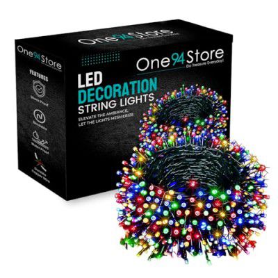 One94Store 36 Feet Long LED Power Pixel Serial String Light, for Home Diwali, Christmas Decoration (Multicolor, Pack of 1)