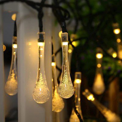 One94store Fairy Water Drop String Ball Light 14 LED Outdoor String