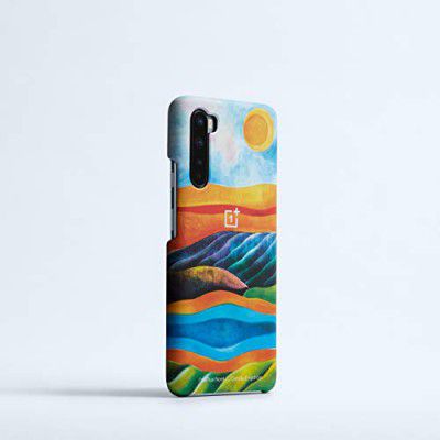 OnePlus Polycarbonate Creative Case for OnePlus Nord (Blue, Camilla Engstrom)