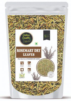 Online Quality Store Rosemary Dry Leaves - 100g |Rosemary Dried Leaf/Rosemary For Foods & Hair/Rosemary Herb Tea | Organic | Natural