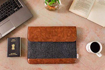 OON Felt Laptop Sleeve - Classy-17 Inch-Grey