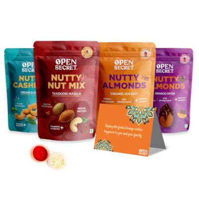 Open Secret Dry Fruits Bhai Dooj Hamper | 6 Item Gift Combo