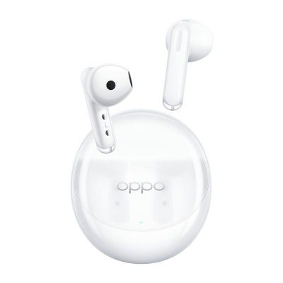 Oppo Enco Air 3 True Wireless in-Ear Earbuds with 25hrs Playtime, Fast Charging,13.4mm Driver & BT v5.3 (Glaze White)