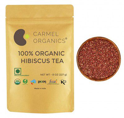 Organic Hibiscus Petals Pure herb Tea (227 Grams)