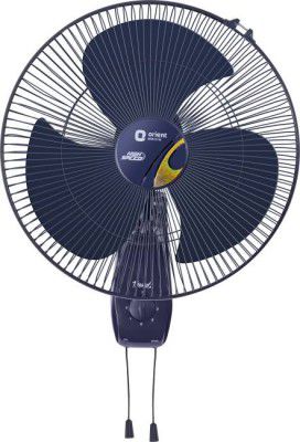 Orient Electric 47 Trendz 400 mm 3 Blade Wall Fan (Electric Blue, Pack of 1)