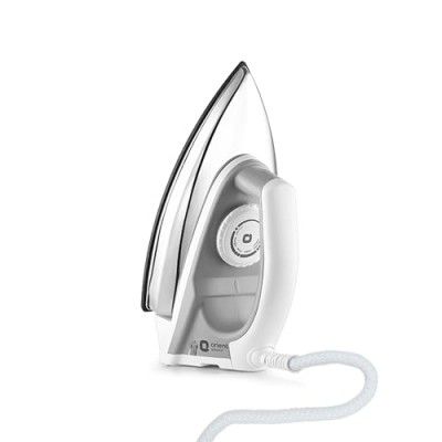 Orient Electric Enduro 1000-Watt Dry Iron | Unique Features & Advanced Design | Non-stick & With Better Heat Conductivity | 360-degree Swivel Cord | 2- year Warranty (Grey)