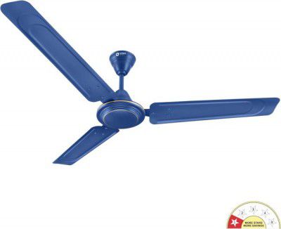 Orient Electric Ujala Air BEE Star Rated 1 Star 1200 mm 3 Blade Ceiling Fan (Matt Blue, Pack of 1)