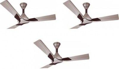 Orient Electric Wendy 1200mm pack of 3 1200 mm 3 Blade Ceiling Fan  