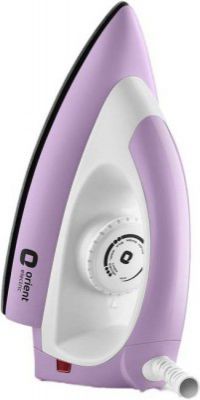 Orient Electric Panache Plus DIPCP11LP 1100 W Dry Iron  (White, Purple)