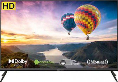 Ossywud OSOM32TVSBLVR 80 cm (32 inches) HD Ready LED Smart Android Based TV (OSOM32TVSBLVR)