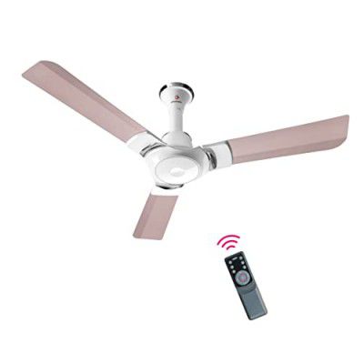 OTTOMATE Sense Connect 5 Star Rated Smart BLDC with Remote 3 Blade 1200 MM High Speed Ceiling fan (Lilac Pink, Pack of 1)