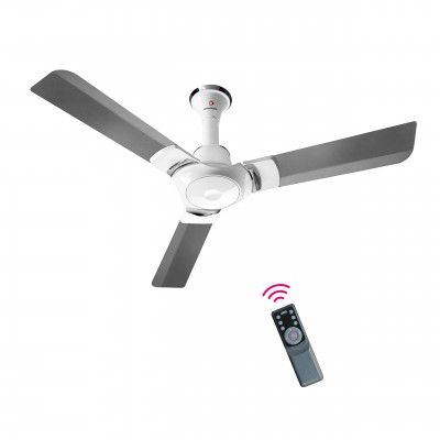 OTTOMATE Sense Connect 5 Star Rated Smart BLDC with Remote 3 Blade 1200 MM High Speed Ceiling fan (Mystic Grey)