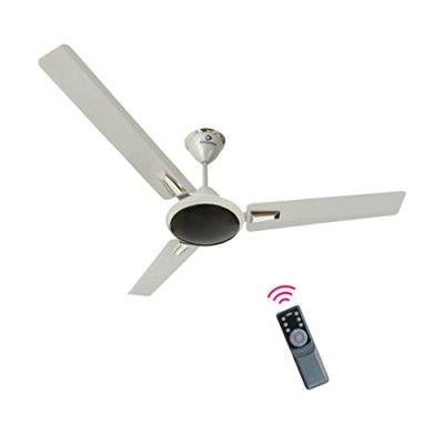 OTTOMATE Zen Connect Pro Smart BLDC with Remote 3 Blade 1200 MM High Speed Ceiling fan (Aqua Silver, Pack of 1)