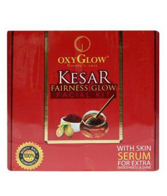 Oxyglow Herbal Kesar Fairness Glow Facial Kit 