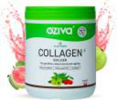 OZiva Collagen Builder for Anti-Ageing & Skin Radiance with Vitamin C, Guava Glow  (100 g)