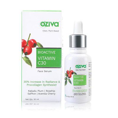 OZiva Vitamin C30 Face Serum For Men & Women 30 ml