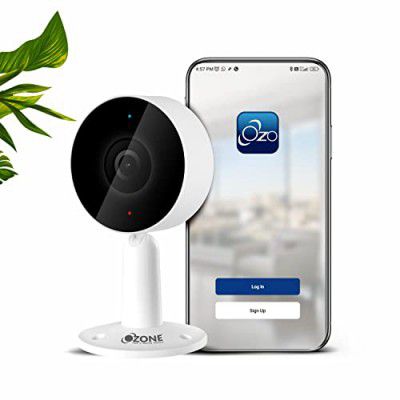 Ozone 2MP Smart Wifi CCTV Camera | 360° & Full HD Home Security