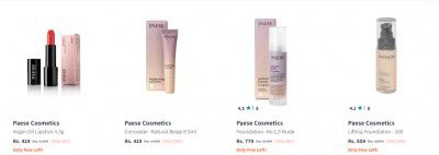 Paese Cosmetics minimum 70% off