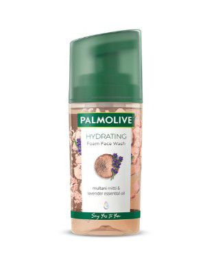 Palmolive Hydrating Foam Face Wash with Multani Mitti & Lavender Essential Oil - 100ml