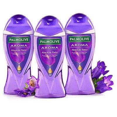 Palmolive Iris Flower & Ylang Ylang Essential Oil Aroma Absolute Relax Body Wash I Moisturizing | Soft & Youthful skin I No paraben & silicone, pH balanced, Body Wash Combo (Pack of 3 x 250ml)