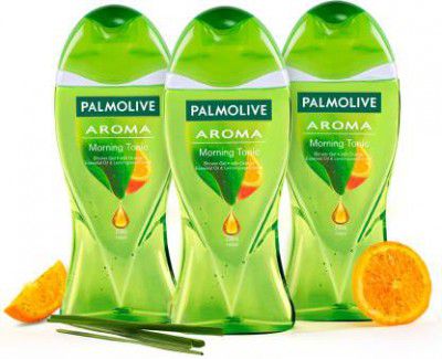 PALMOLIVE Orange Essential Oil & Lemongrass Aroma Morning Tonic Body Wash Combo  (3 x 250 ml)